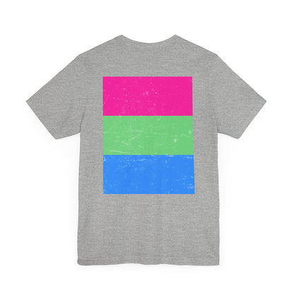 You Ain't Gotta Pray For Me (polysexual flag on back) Tshirt