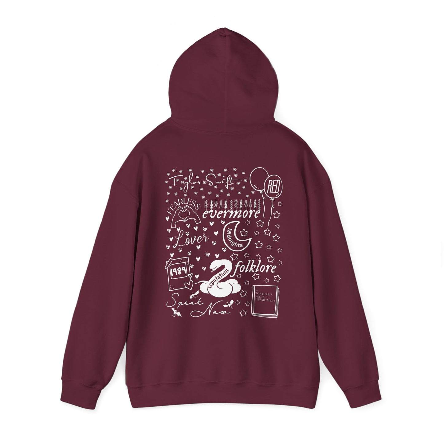 Eras Album Collage Hoodie