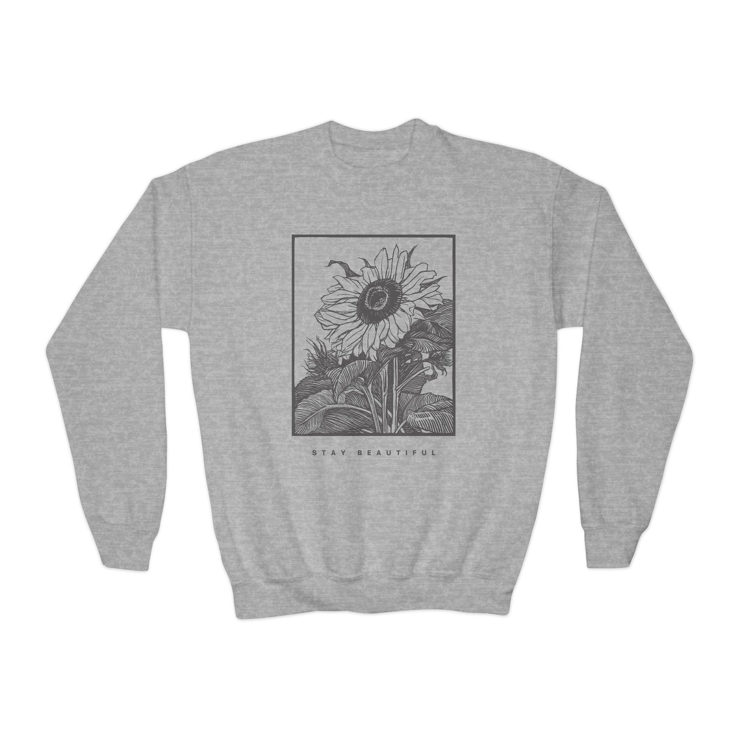 Stay Beautiful Youth Crewneck Sweater