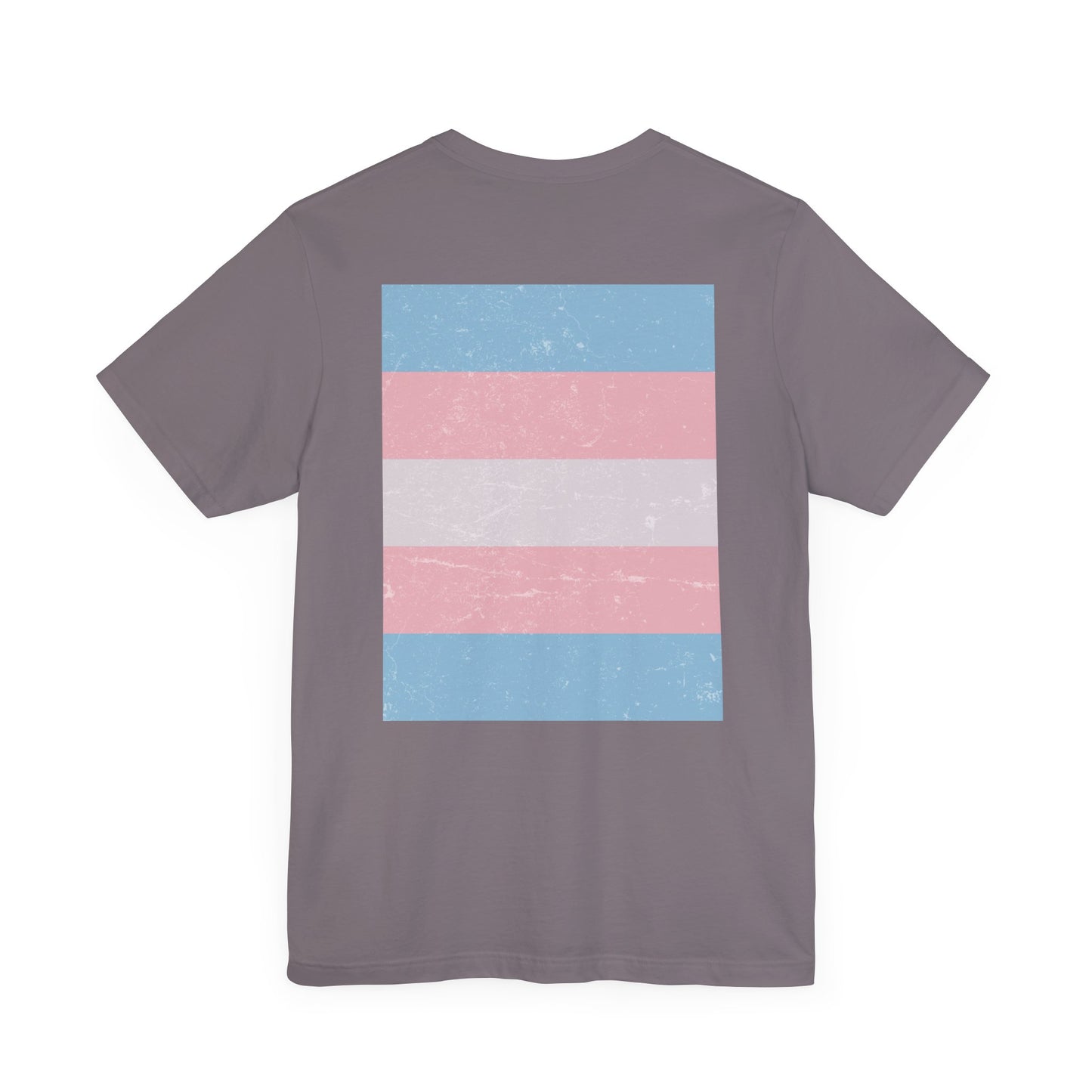You Ain't Gotta Pray For Me (trans flag on back) Tshirt