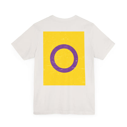 You Ain't Gotta Pray For Me (intersex flag on back) Tshirt