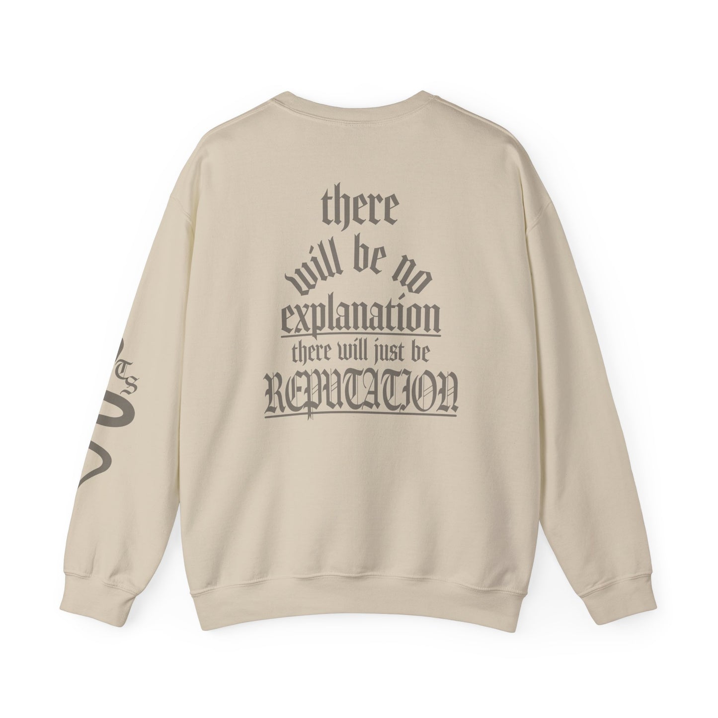 No Explanation Crewneck Sweater