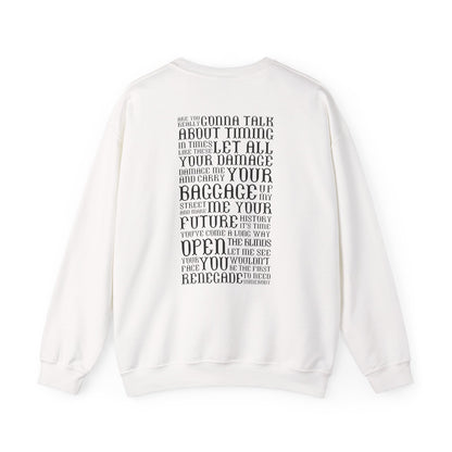 Renegade Lyrics Crewneck Sweatshirt