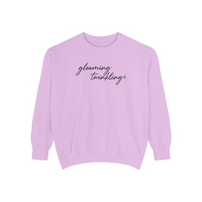 Gleaming, Twinkling Comfort Colors Sweatshirt