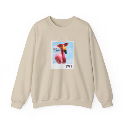 Flamingo Pink Crewneck Sweatshirt