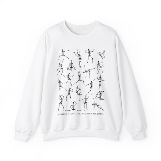 Snakes and Stones Never Broke My Bones Crewneck Sweatshirt