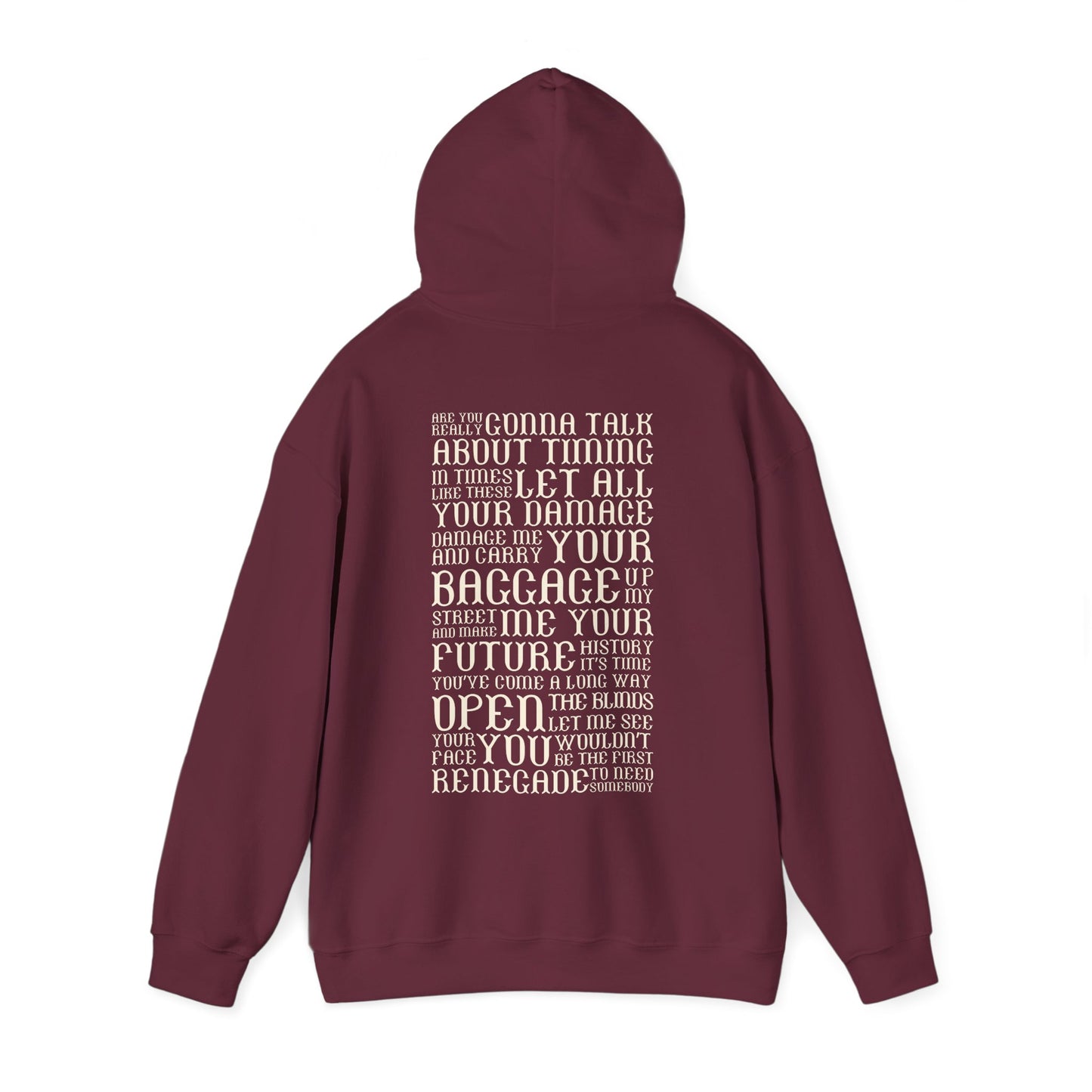 Renegade Lyrics Hoodie