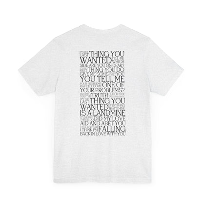 The Alcott Lyrics Tshirt