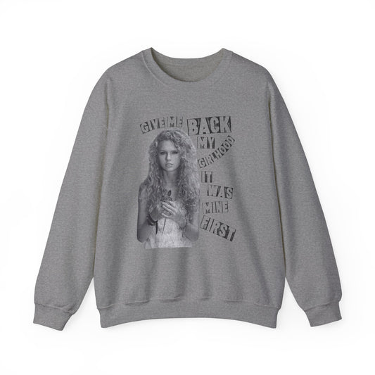 Give Me Back My Girlhood Crewneck Sweatshirt