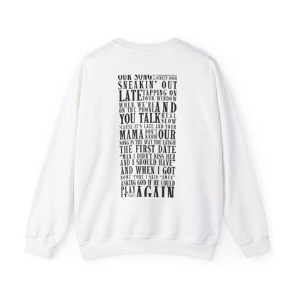 Our Song Crewneck Sweatshirt