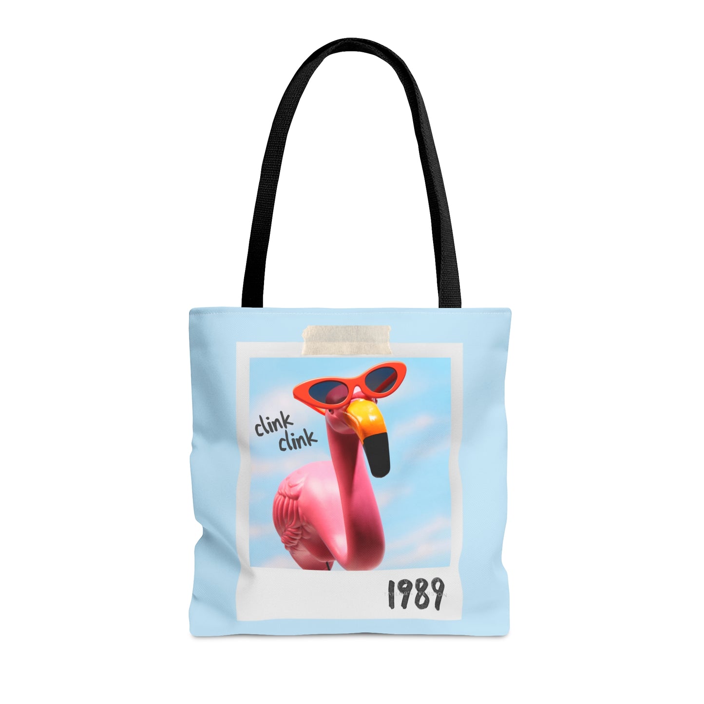 Flamingo Clink Clink Tote Bag