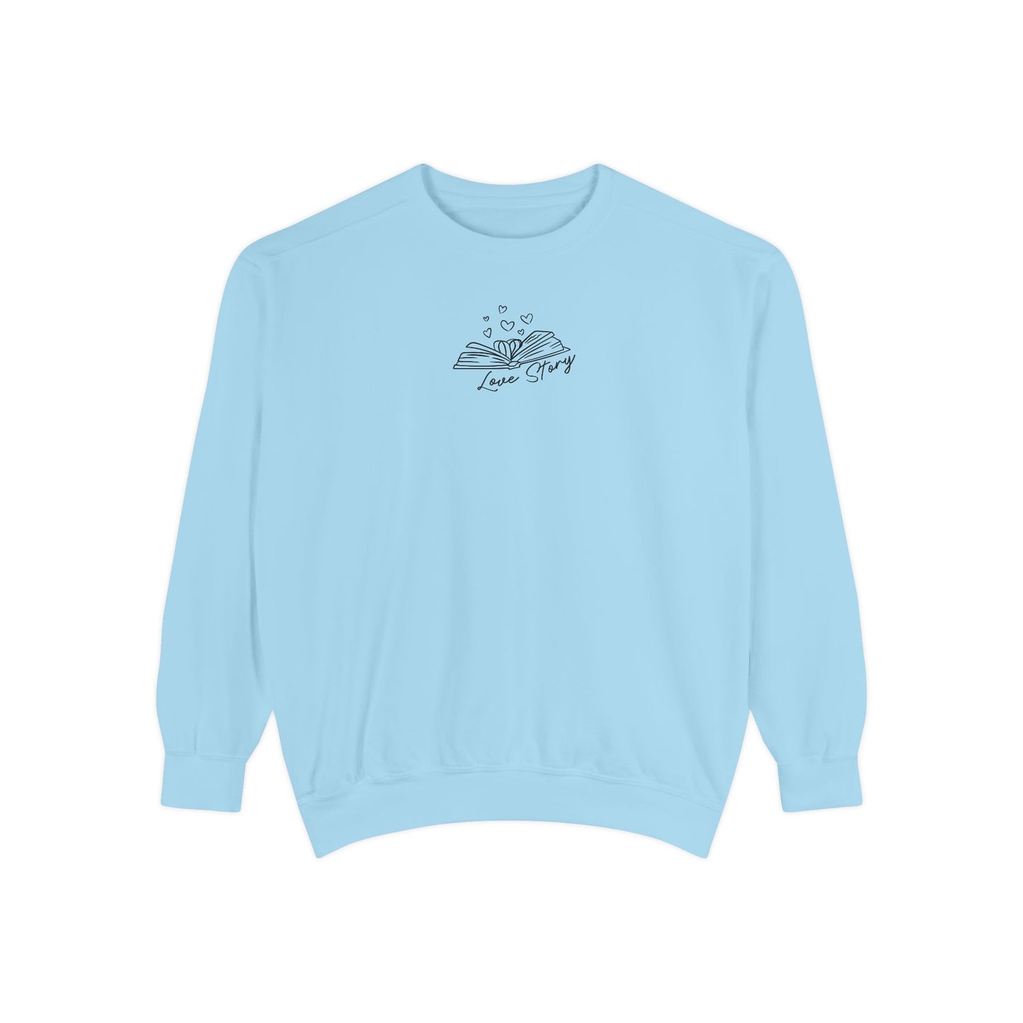 Love Story Comfort Colors Crewneck Sweatshirt
