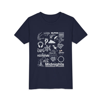 Midnights Collage Youth Tshirt
