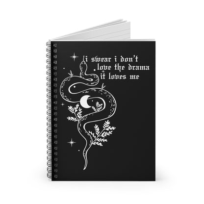 Love the Drama Spiral Notebook - Ruled Line