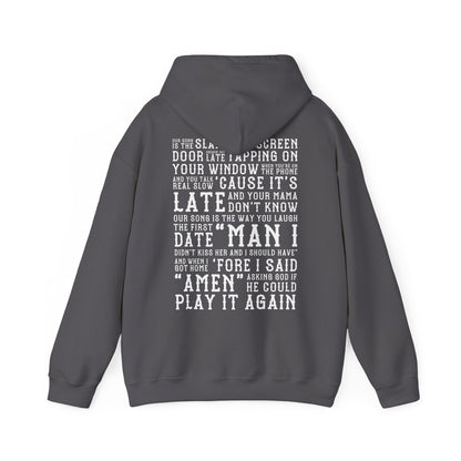 Our Song (lyrics on back) Hoodie