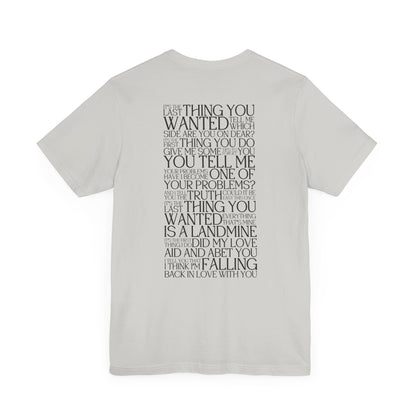 The Alcott Lyrics Tshirt