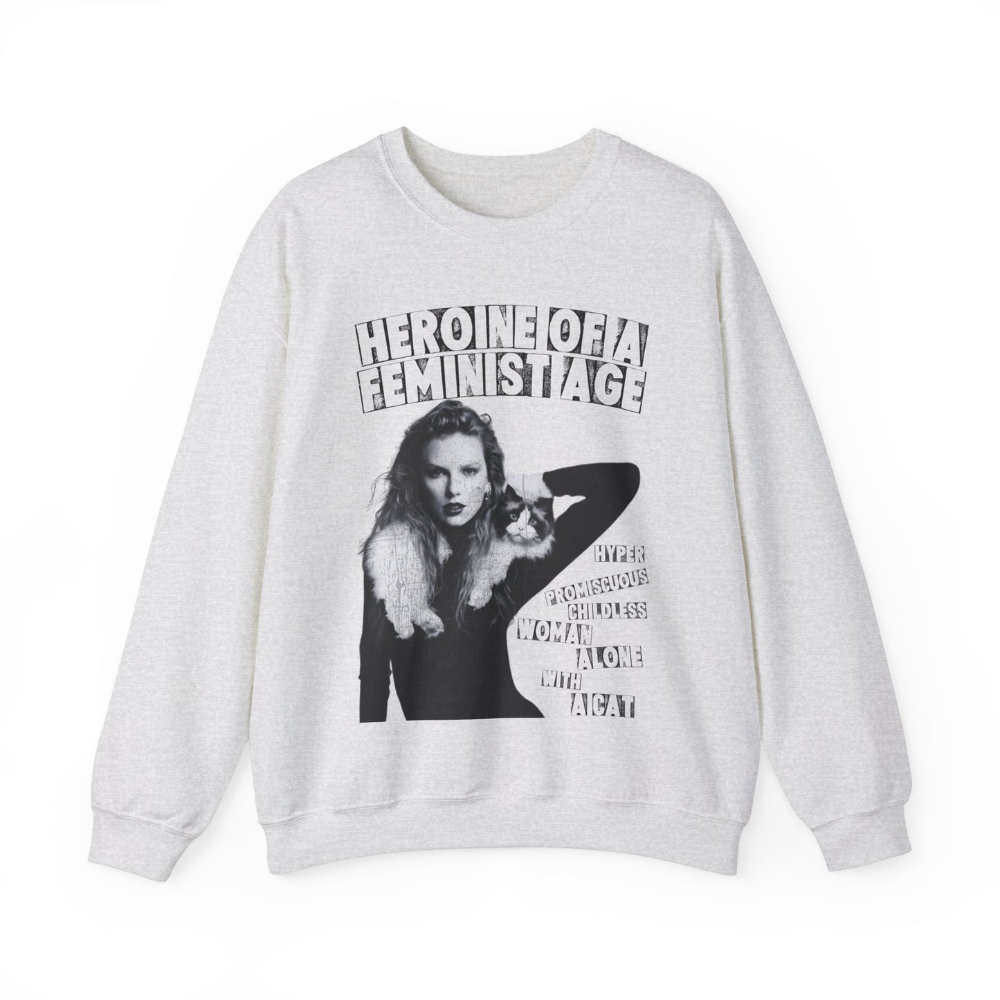 Heroine of a Feminist Age Crewneck Sweatshirt