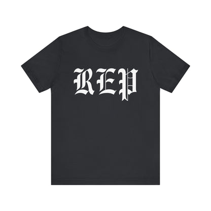 Rep (if a man talks shit on back) Tshirt