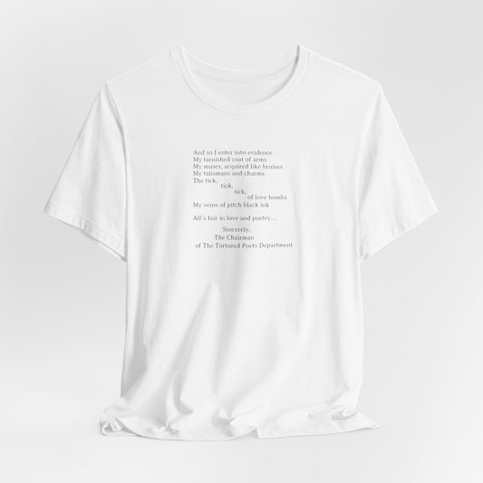 Sincerely, The Chairman Tshirt