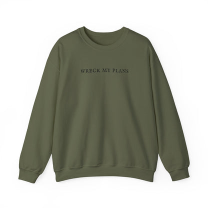 Wreck My Plans Crewneck Sweatshirt