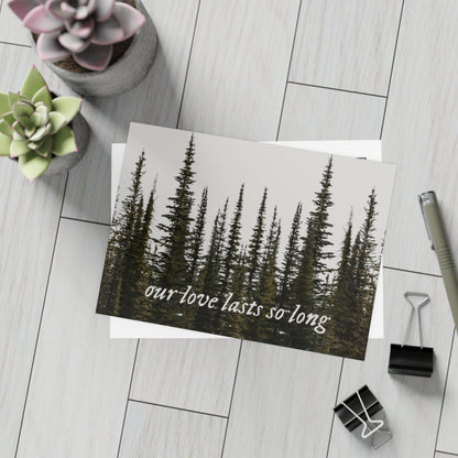 Our Love Lasts So Long Postcard Bundle (envelopes not included)