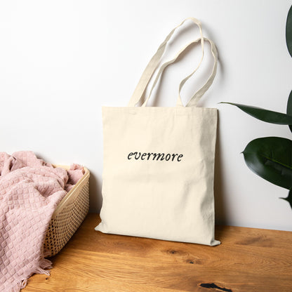Evermore Cotton Canvas Tote Bag