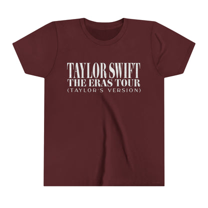 The Eras Tour TV Youth Short Sleeve Tee