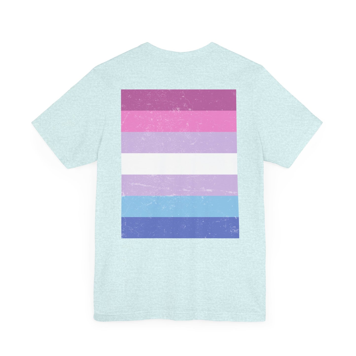 You Ain't Gotta Pray For Me (bi-gender flag on back) Tshirt