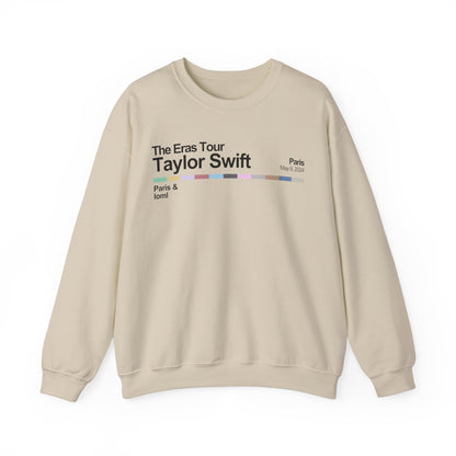 Paris Night 1 Crewneck Sweatshirt