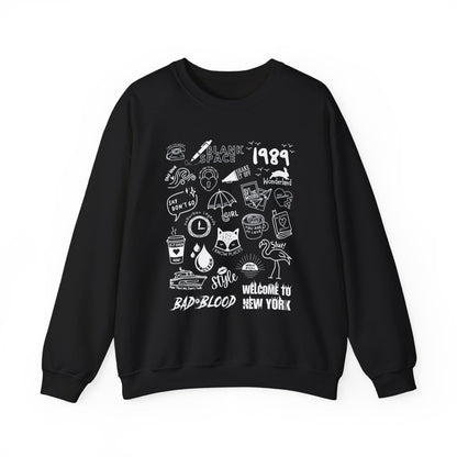1989 Collage Crewneck Sweatshirt