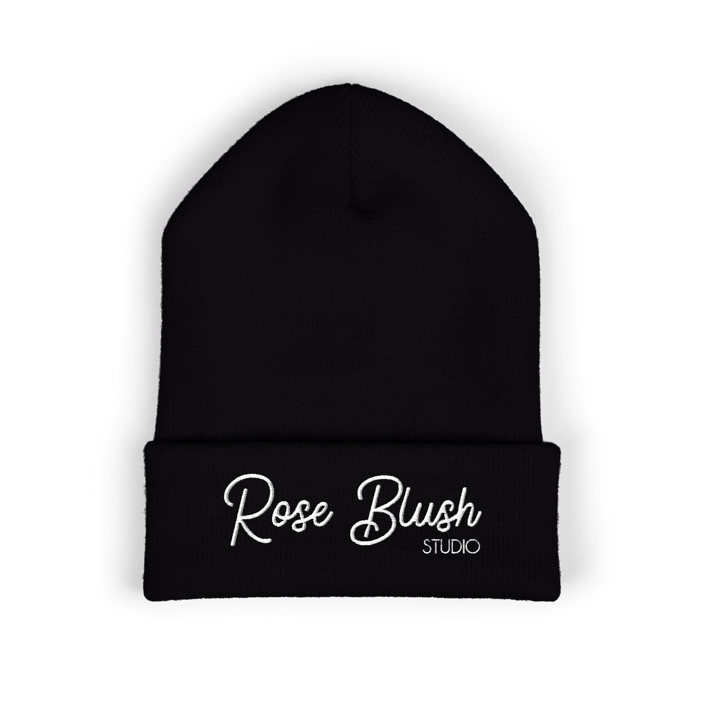 Rose Blush Studio Classic Cuffed Beanie (Embroidery)