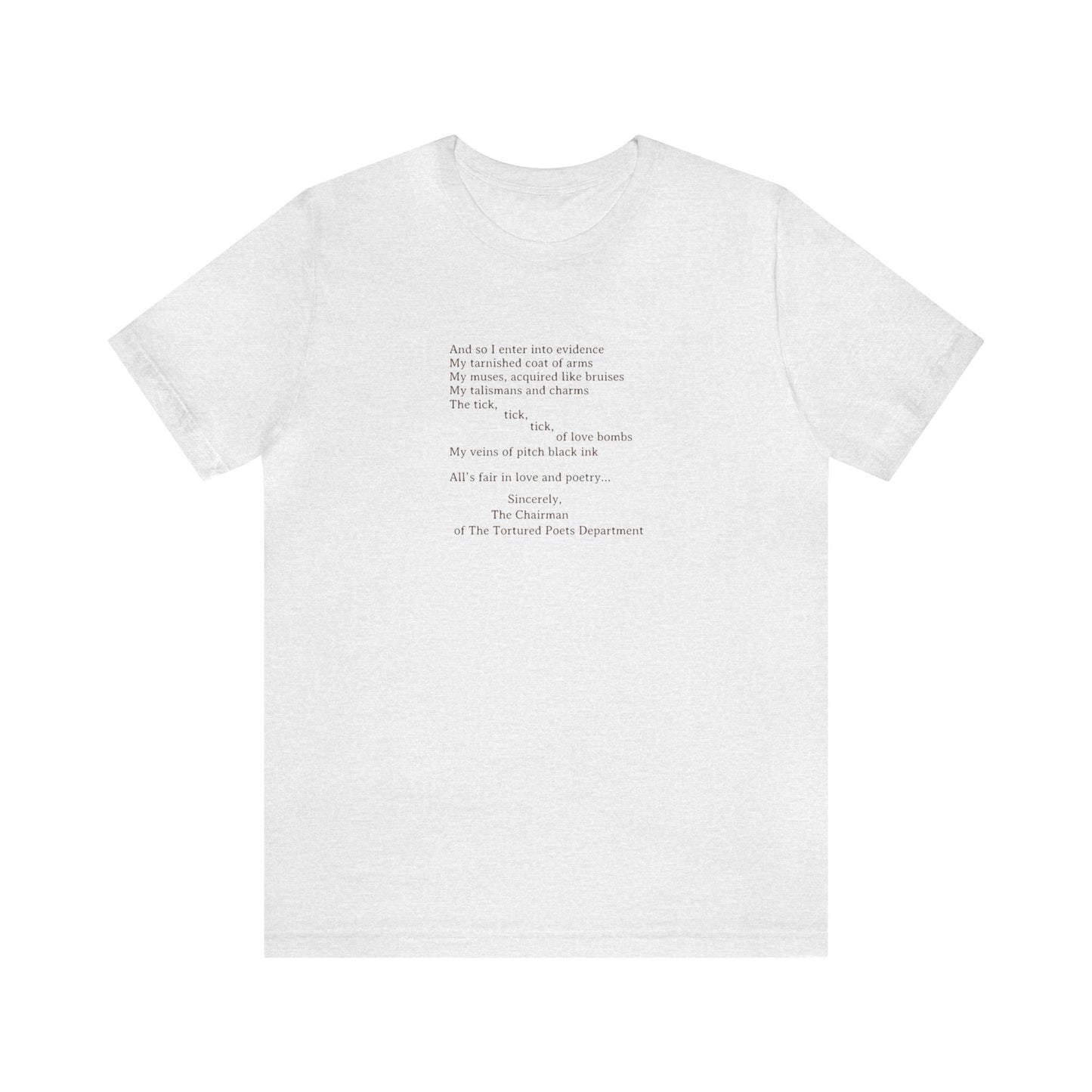 Sincerely, The Chairman Tshirt