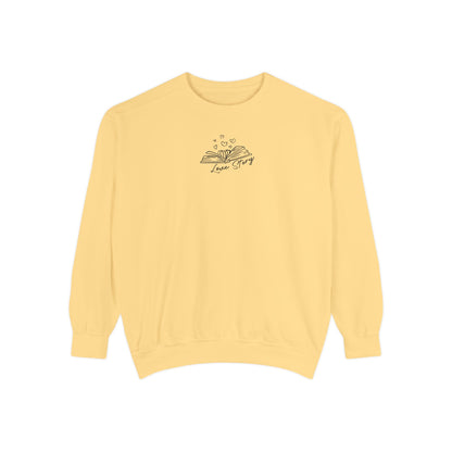 Love Story Comfort Colors Crewneck Sweatshirt