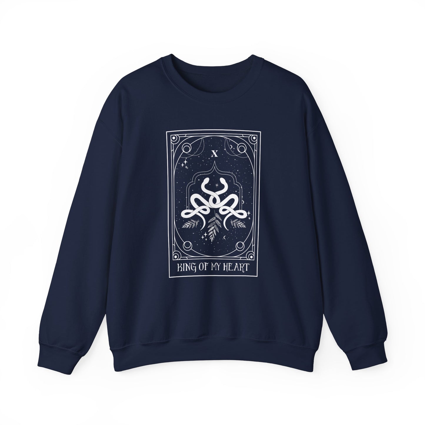 Tarot Crewneck Sweatshirt - King of My Heart