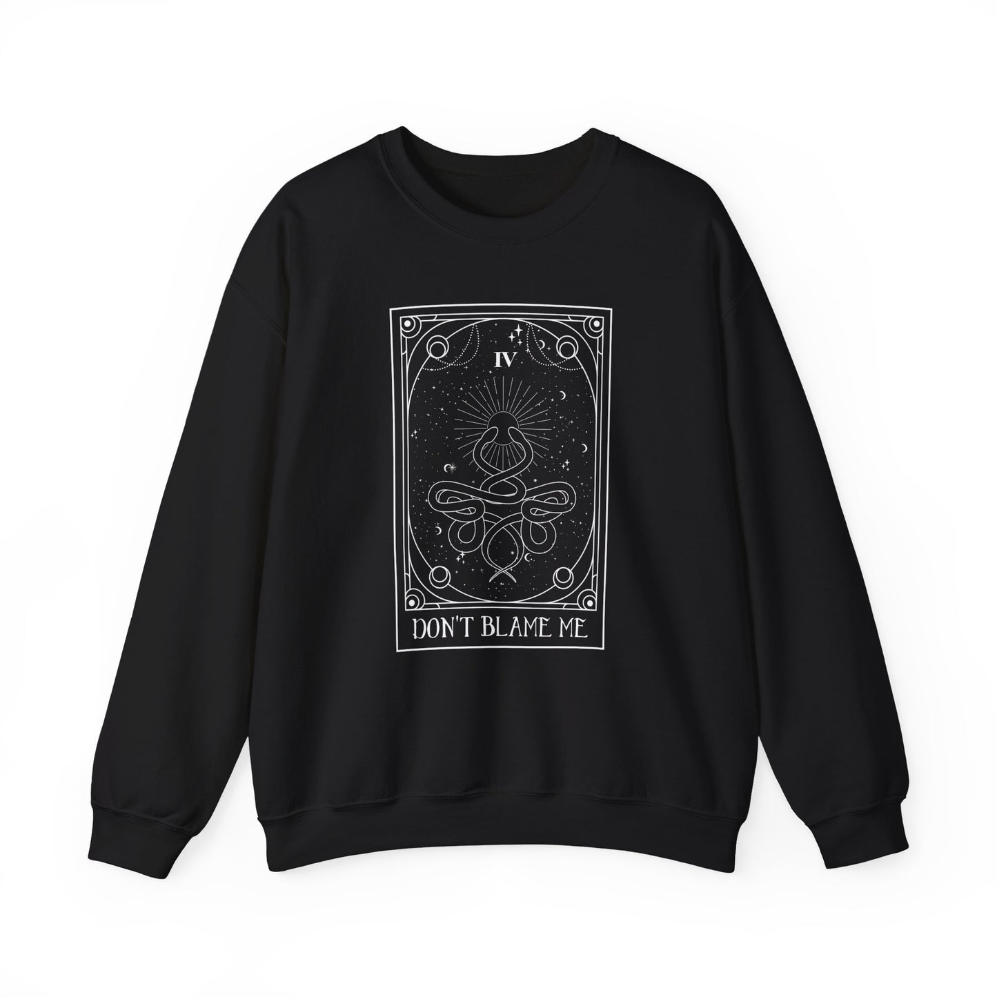 Tarot Crewneck Sweatshirt - Don't Blame Me