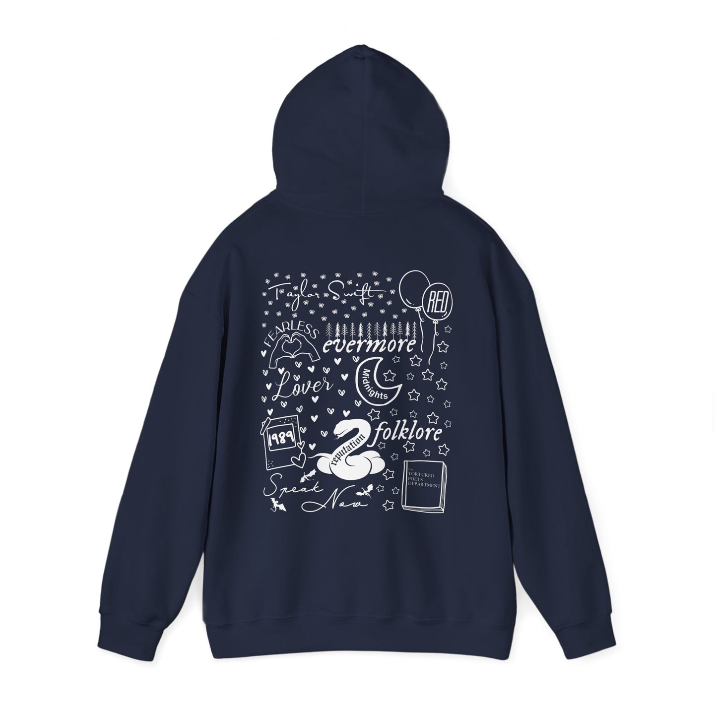 Eras Album Collage Hoodie