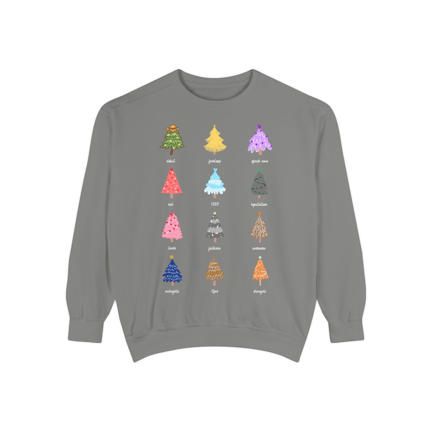 Eras Trees Sweatshirt Comfort Colors