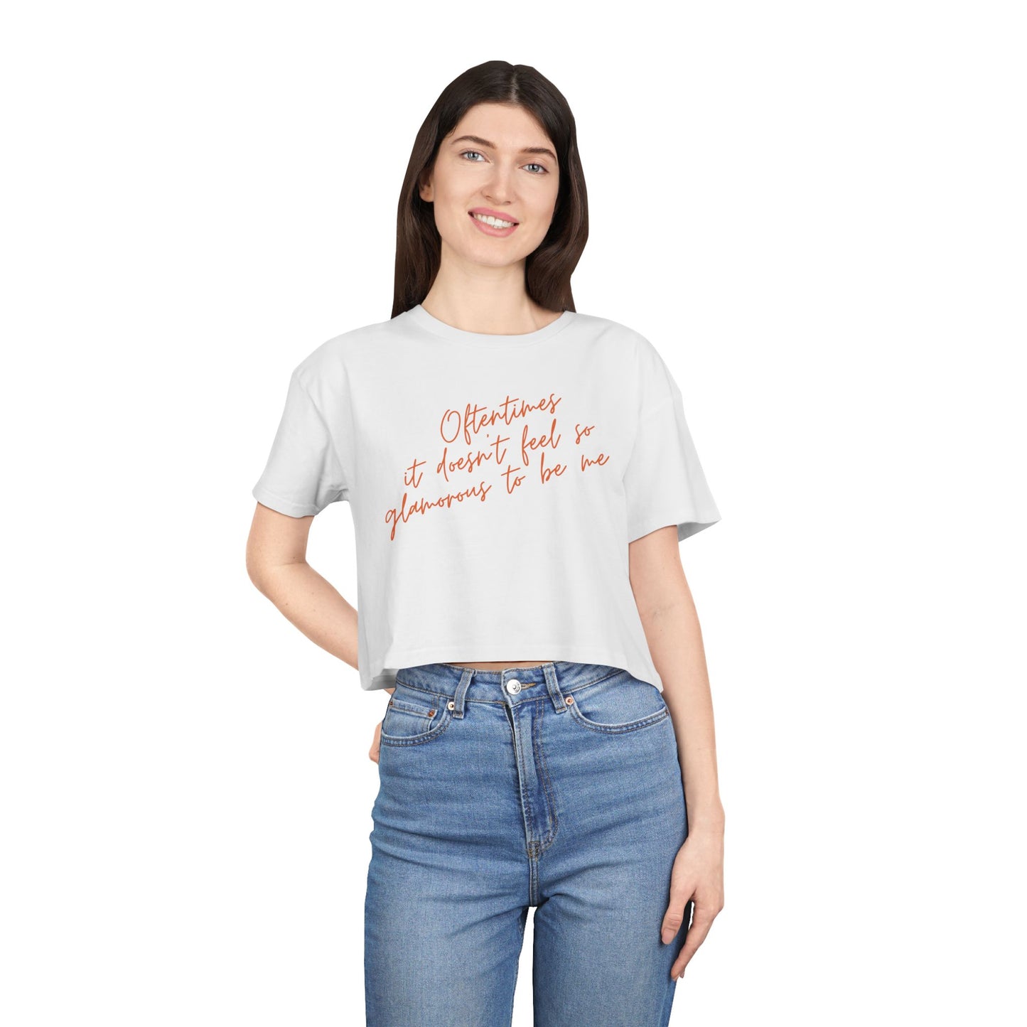 Elizabeth Taylor Crop Tee