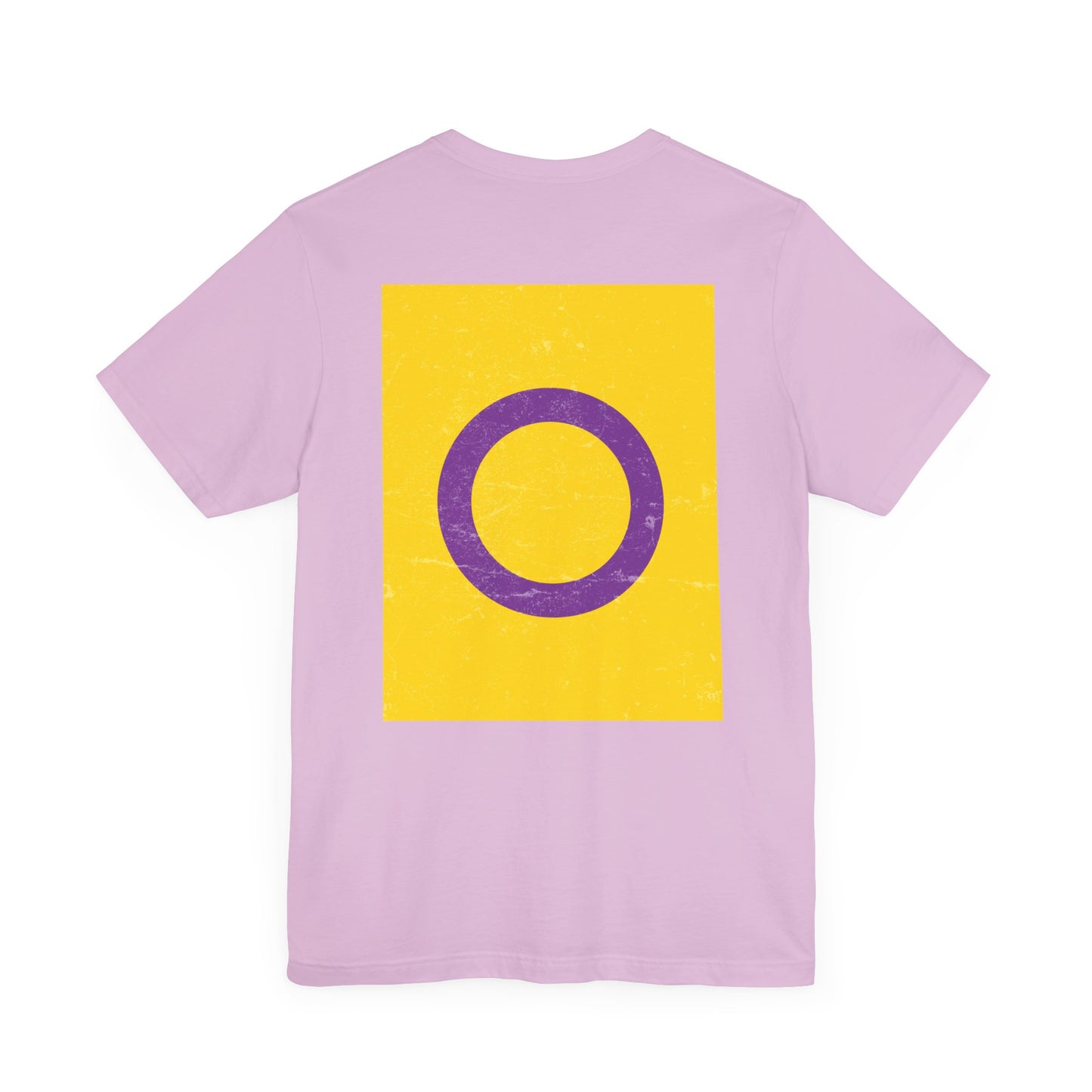 You Ain't Gotta Pray For Me (intersex flag on back) Tshirt