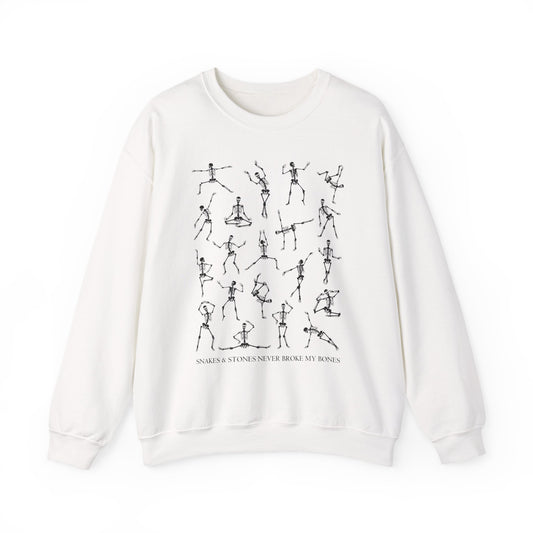 Snakes and Stones Never Broke My Bones Crewneck Sweatshirt
