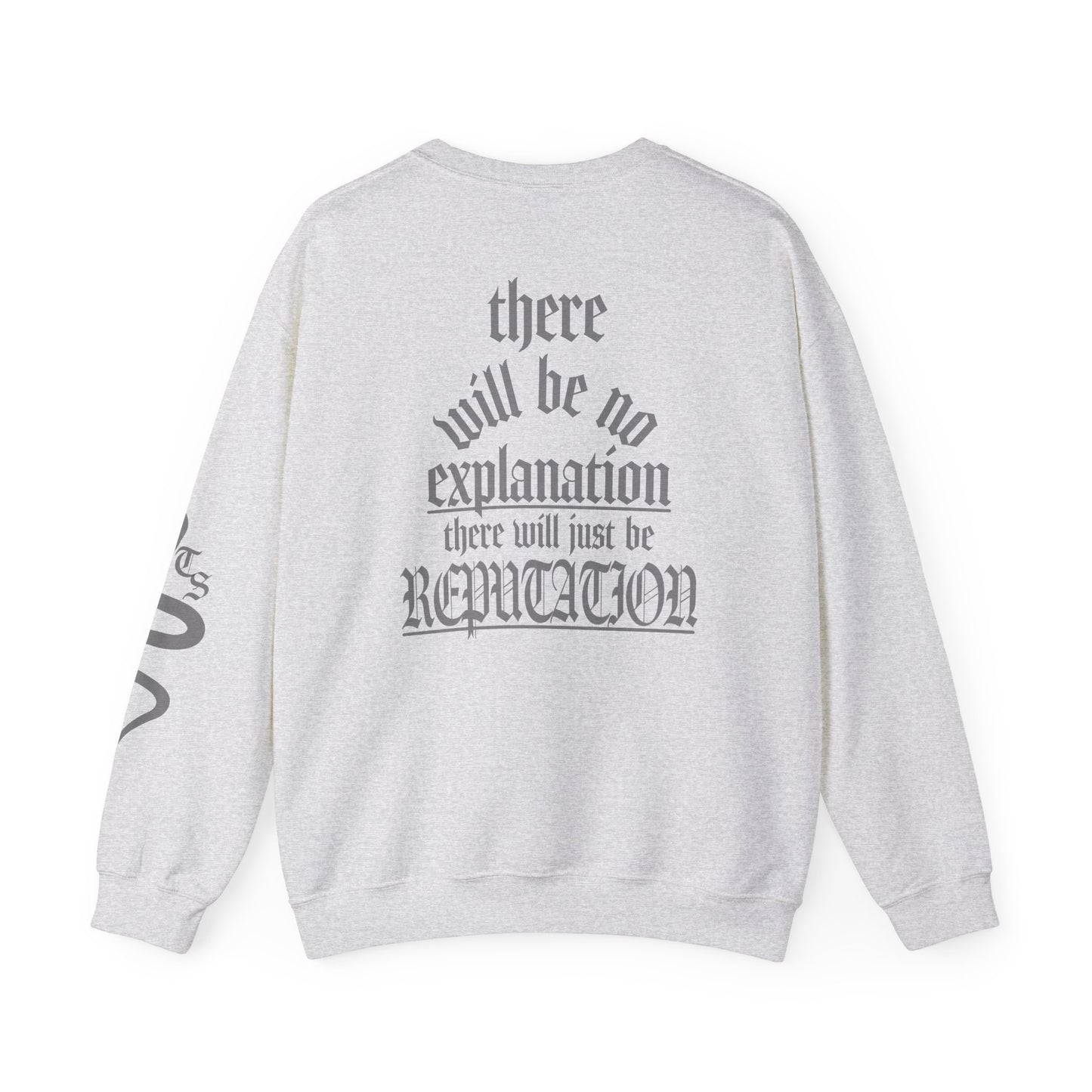 No Explanation Crewneck Sweater