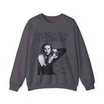 Heroine of a Feminist Age Crewneck Sweatshirt