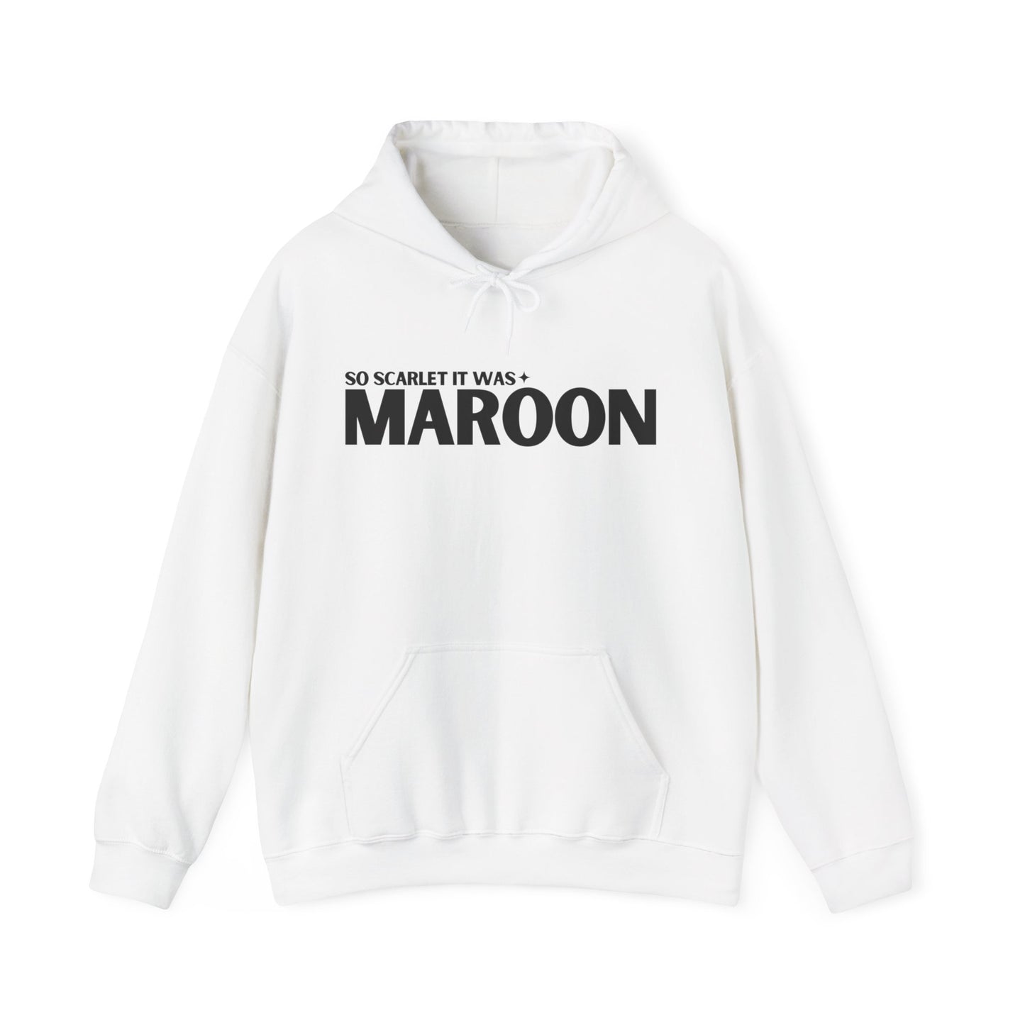 Maroon Lyrics Hoodie (clean lyrics)