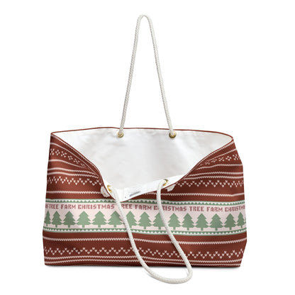 Christmas Tree Farm Weekender Bag