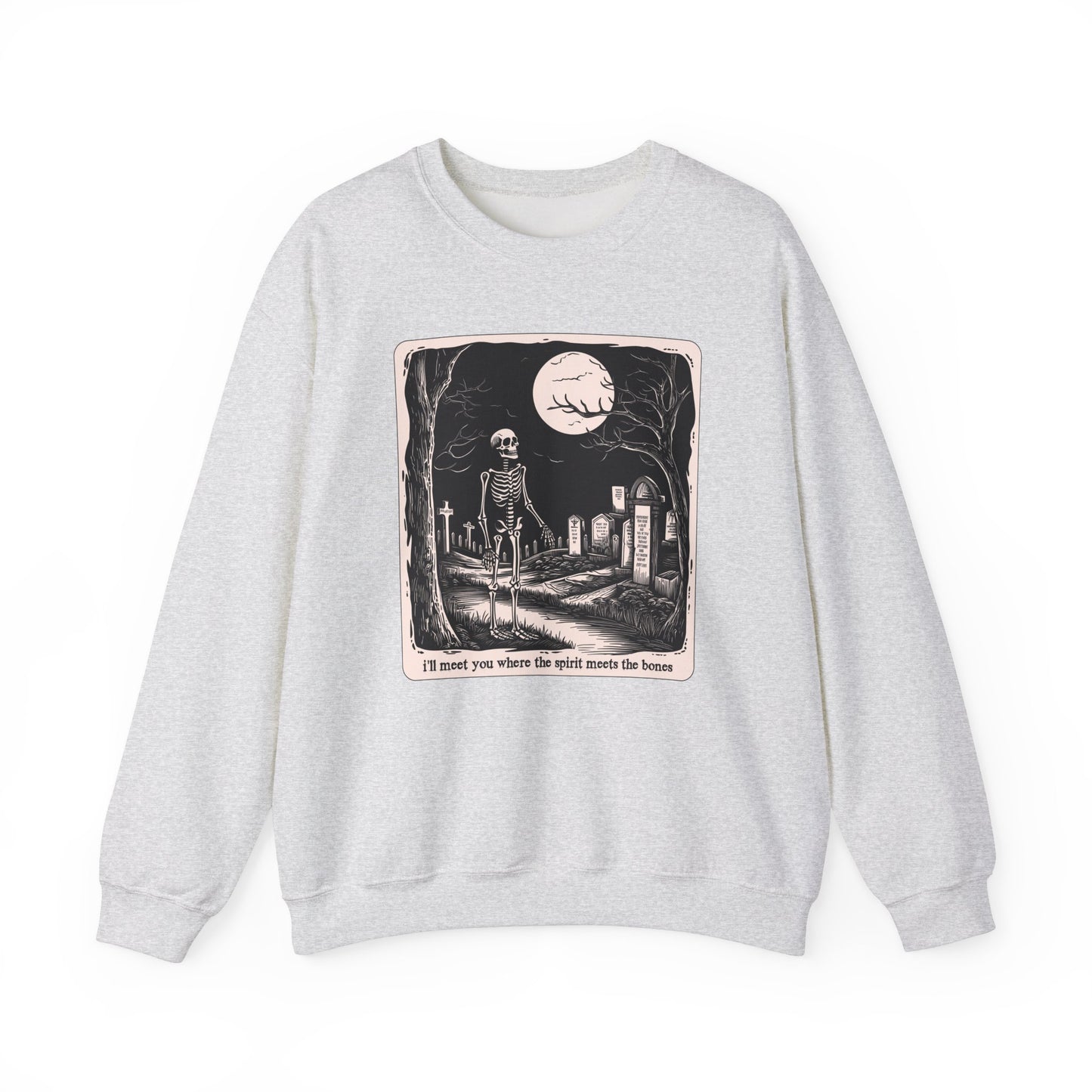 Spirit Meets The Bones Crewneck Sweatshirt