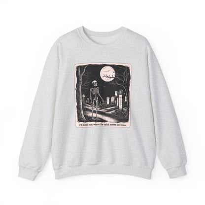 Spirit Meets The Bones Crewneck Sweatshirt