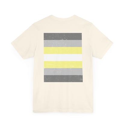 You Ain't Gotta Pray For Me (demigender flag on back) Tshirt