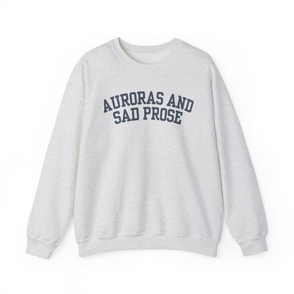 Auroras and Sad Prose Crewneck Sweatshirt