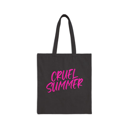 Cruel Summer Cotton Canvas Tote Bag