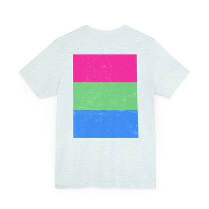 You Ain't Gotta Pray For Me (polysexual flag on back) Tshirt